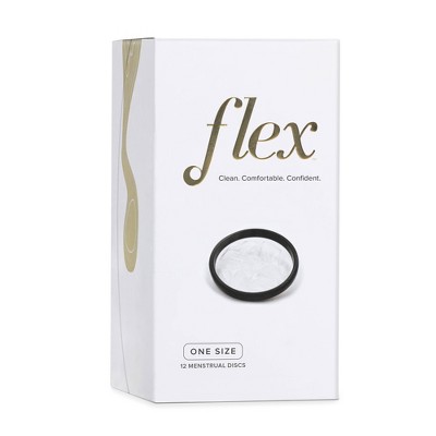 FLEX Fragrance Free Menstrual Discs - 12ct