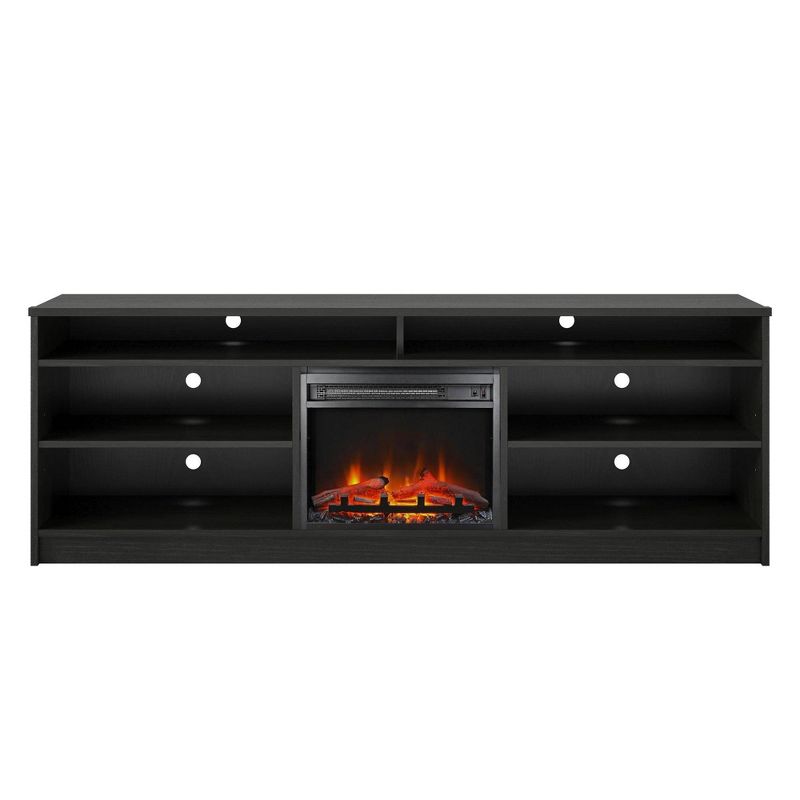 Hartwick Electric Fireplace Insert and 6 Shelves TV Stand for TVs up to 75" - Room & Joy, 5 of 9
