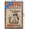 Trends International Star Wars: The Mandalorian - Wanted Framed Wall Poster Prints - 3 of 4