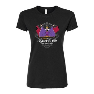 Women's - Disney - Evil Queen Fitted Graphic T-Shirt - 1 of 3