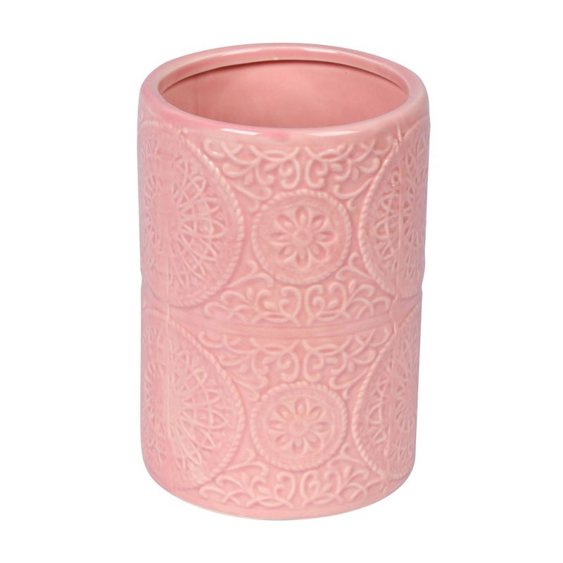 Vickerman Sand Pink Ceramic Pot, 1 of 2