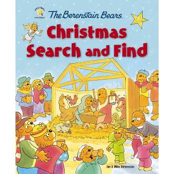 The Berenstain Bears Christmas Search and Find - (Berenstain Bears/Living Lights: A Faith Story) (Board Book)