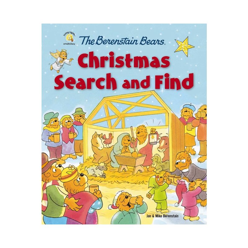The Berenstain Bears Christmas Search and Find - (Berenstain Bears/Living Lights: A Faith Story) (Board Book), 1 of 2