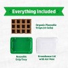 Back to the Roots Organic & Plantable Greenhouse Germination Kit  12 Cell - 4 of 4