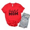 Simply Sage Market Basketball Mom Short Sleeve Tee - XL - Red - 3 of 4