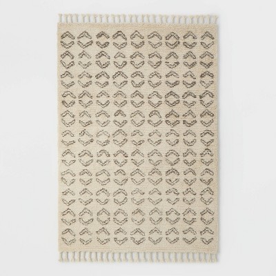 Shop Hawthorne Dash Shag Rug Chocolate - Threshold™ designed with Studio McGee from Target on Openhaus