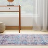 Unique Loom Maahru Collection Area Rug - Blue Moon - 3 of 4