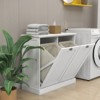 APRILSOUL Two-Compartment Tilt-Out Laundry Sorter Cabinet with Removable Bags, Durable and  Stylish Storage, Easy Assembly - 4 of 4