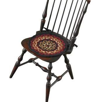 Park Designs Folk Art Braided Chair Pad
