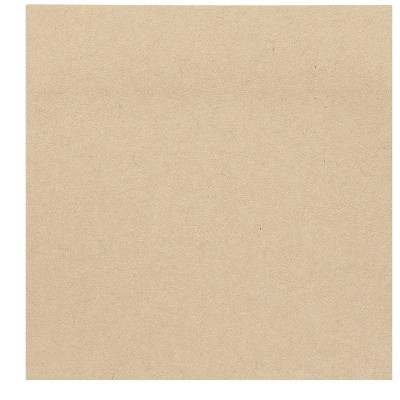 Juvale 6 Pads Light Brown Kraft Paper Sticky Notes Self-Stick Pads 3x3 inch