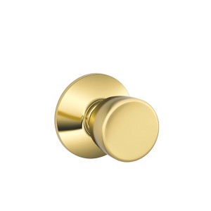 Schlage Bell Bright Brass Dummy Knob Right or Left Handed