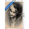 Trends International DC Comics Movie - The Dark Knight - The Joker - Sketch Unframed Wall Poster Prints - 3 of 4