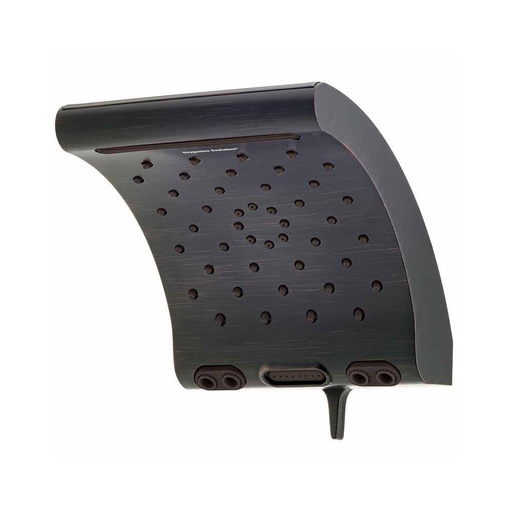 Photos - Shower System 8.8" Evolution 5 Spray WaterSense Rain Shower Head Bronze - Oxygenics