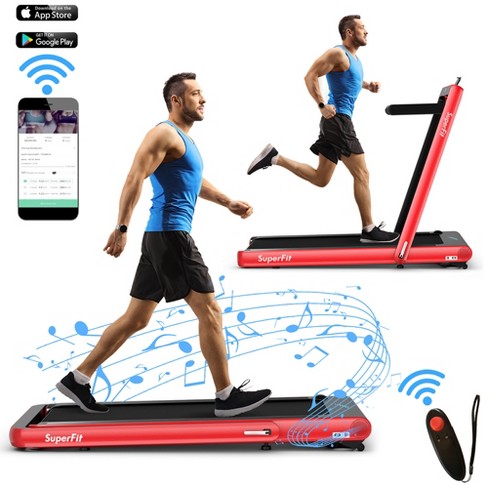 Costway 2.25hp Folding Electric Treadmill Motorized Power Running Machine :  Target