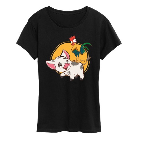 Women's - Disney - Pua And Hei Ehi Short Sleeve Graphic T-Shirt - image 1 of 4