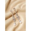 1920s Art Deco Pearl Dangle Earrings | Vintage Gatsby Wedding Drop - 4 of 4