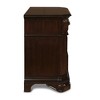 New Classic Furniture,Emilie 3-Drawer Solid Wood Nightstand in Tudor Brown - 3 of 4