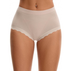 INSPIRE CHIC Women's High Waisted Breathable Tummy Control Underpants - 1 of 4