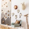 LunaLulinlk 4 Pcs Animal Wall Hooks Decorative Wall Hooks Wall Hooks Decorative Jungle Animal Wall Hooks Animal Giraffe Lion Hanger - 2 of 4