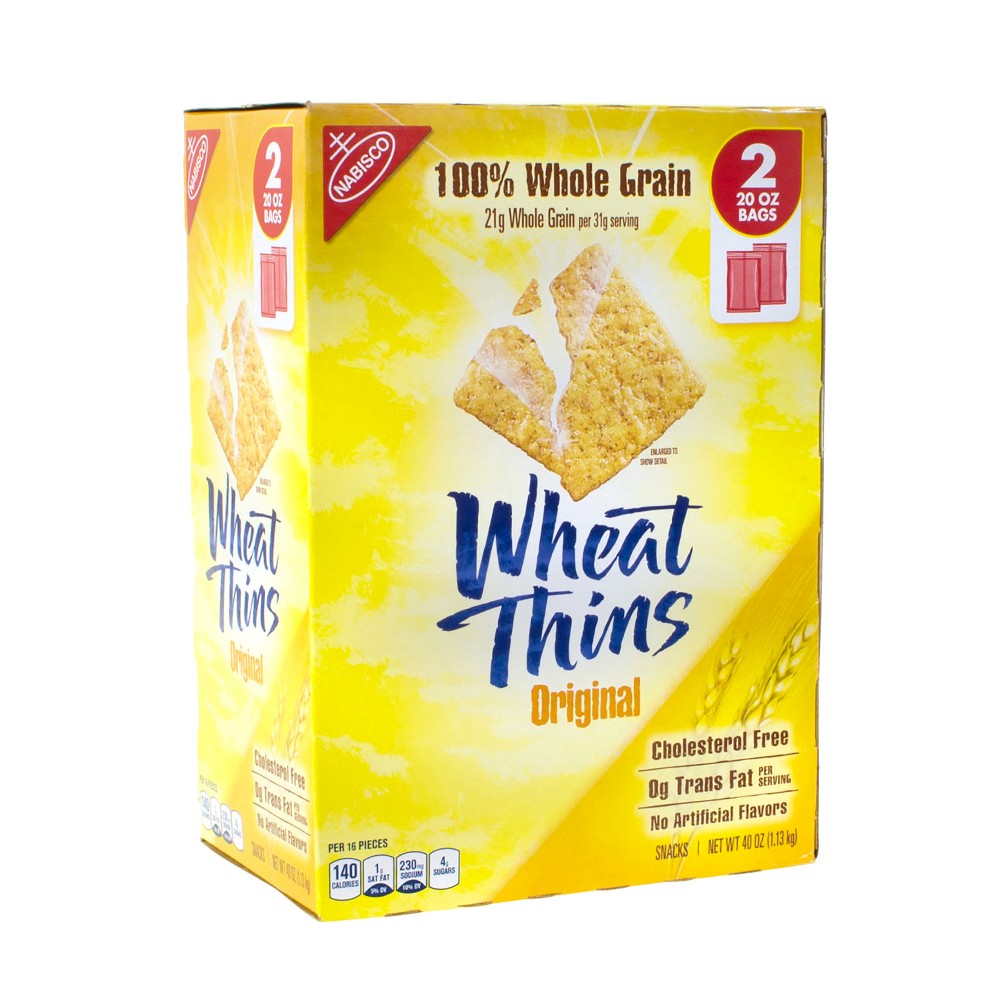 UPC 044000009625 product image for Nabisco Original Wheat Thins - 40oz | upcitemdb.com