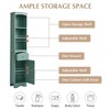 Freestanding Bathroom Storage Cabinet With Adjustable Shelf 20lbs Large Storage Space Easy Assembly Bathroom Vanity - 3 of 4