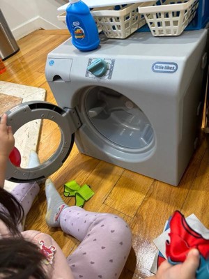 First Washer-Dryer Lavatrice Interattiva e Realistica con Suoni Little  Tikes - Baby Planet Shop Online