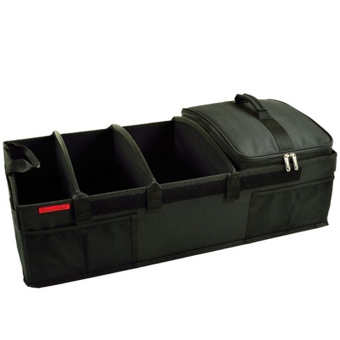 Picnic at Ascot - Ultimate Heavy Duty Trunk Organizer w/Cooler - No Slide  Rigid Base - 70 LB Capacity - 30