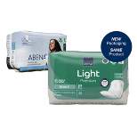 Abena Light Extra Bladder Control Pad Light Absorbency 13 Inch Length