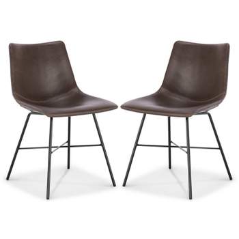 Set of 2 Phillip Dining Chair - Poly & Bark