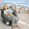 MAXYOYO Kids Bean Bag Chair, Stuffed Toddler Bean Bag Sofa with Filler for Gaming, Reading - 2 of 4