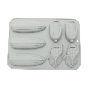 Unique Bargains Candy Mould 7-Cavity Corn Cob Varieties Candy Mould Hand Wash 7.87"x5.67"x0.87" 1 Pc - 1 of 4