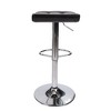 ELECWISH Set of 2 Barstool, Adjustable Swivel Bar Stools with PU Leather and Chrome Base, Gaslift Pub Counter Chairs - 3 of 4