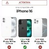 Dexnor for iPhone 16 Case with Slide Camera Cover & Adjustable Kickstand & Built-in Screen Protector - 2 of 3