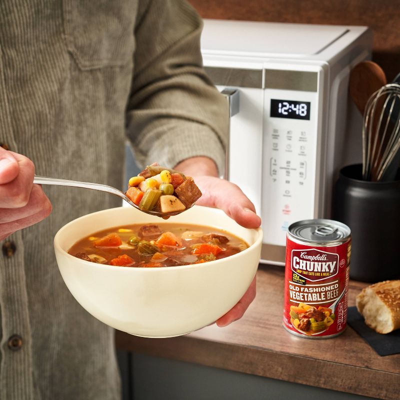 Campbell&#39;s Chunky Old Fashioned Vegetable Beef Soup - 18.8oz, 3 of 16