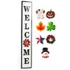 The Lakeside Collection 9-Pc. Interchangeable Welcome Sign - 2 of 4