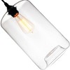 CWI Lighting Glass 1 Light Down Mini Pendant With Clear Finish - 4 of 4