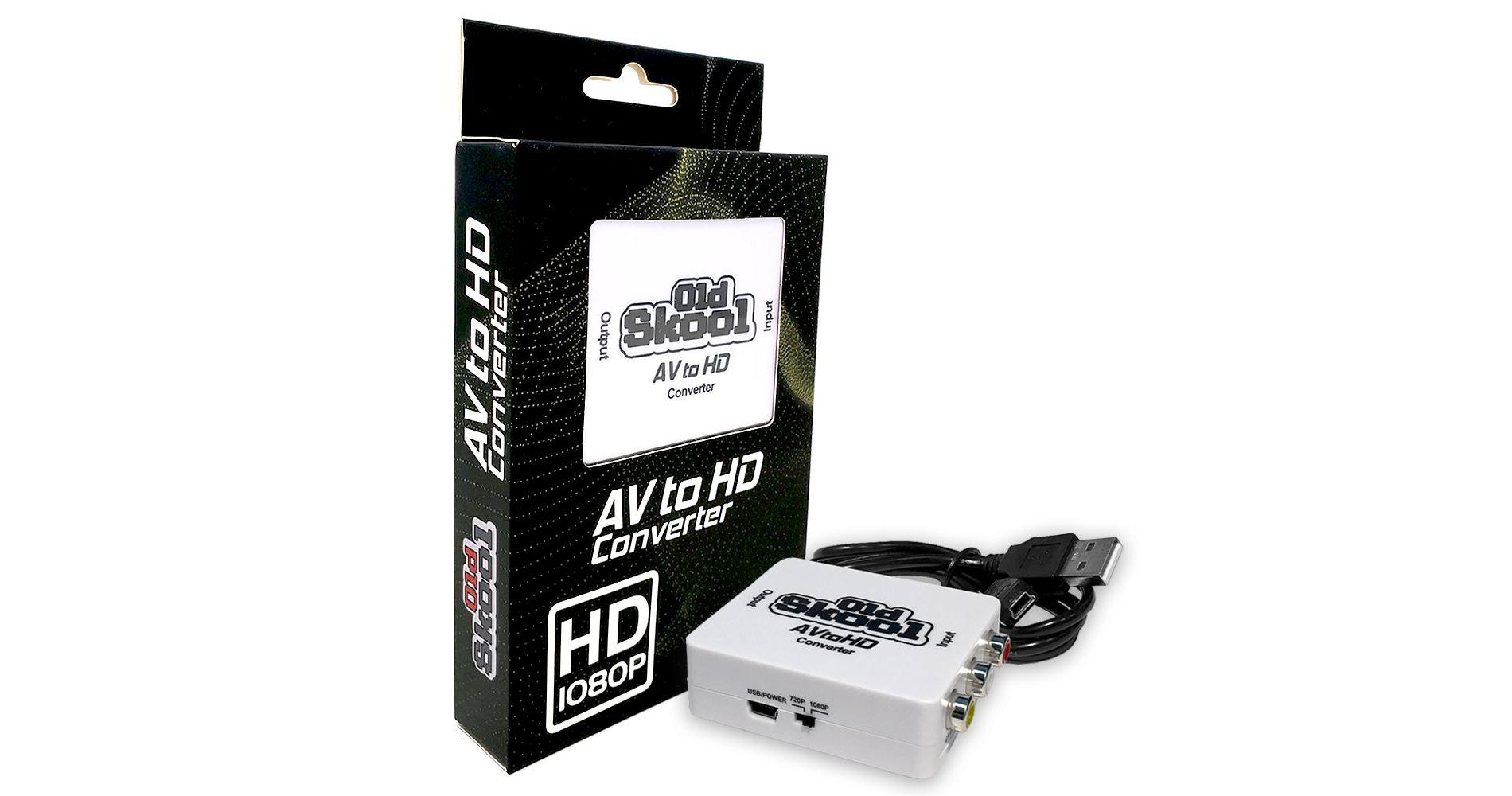 Old Skool AV to HDMI Converter