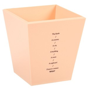 Unique Bargains Pen Cup Holder Plastic Pencil Stand Desk Stationery Organizer for Office Desktop - 1 of 4