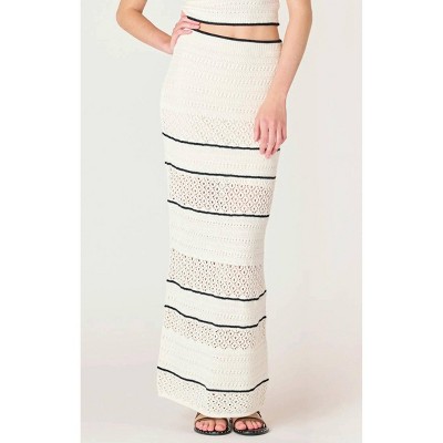 Women's Midi Crochet Skirt - Dex Clothing