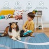 Area Rug Machine Washable Rug Non Slip Indoor Carpet Modern Geometric Circles Design Low Pile Foldable Rug for Bedroom Living Room Kids Room Nursery - 4 of 4