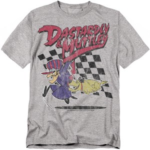 Wacky Races Dastardly & Muttley 1 Adult T-Shirt - 1 of 4
