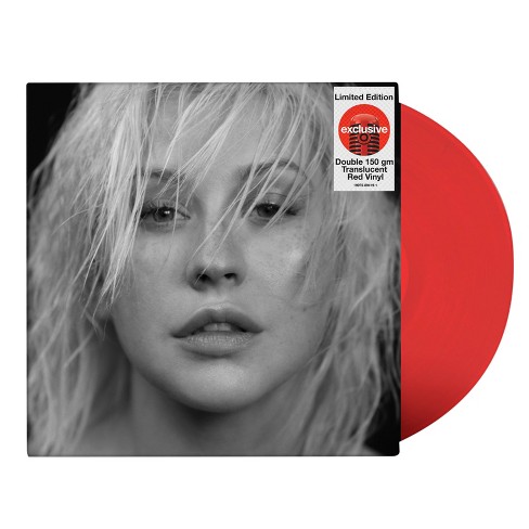 Christina Aguilera Liberation Vinyl Target Exclusive Translucent Red Vinyl