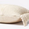 Textural Woven Throw Pillow with Trims Cream - Threshold™ designed with Studio McGee - image 4 of 4