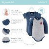 The Peanutshell Boy Stuff Newborn Layette Set for Baby Boys, 30-Pieces, Blue/Red, 0-3 Months - 3 of 4