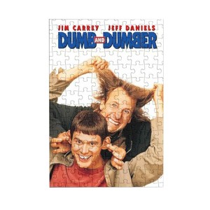 Aquarius Puzzles Dumb and Dumber 300 Piece VHS Jigsaw Puzzle - 1 of 3