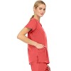 Medichic Women's Eleanor 3-Pocket Stretch V-Neck Scrub Top - 3 of 3