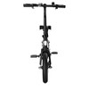 5TH WHEEL TRANSIT Folding Electric Bike - 700W Peak, 20 mph, 20 Mile Range, 265 lbs Capacity, with 14" Pneumatic Tires - 2 of 4