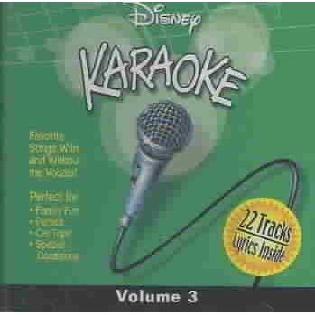 Disney - Karaoke, Volume 3 (Jewel) (CD)