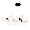 CWI Lighting Arya 16 Light Chandelier With Black Finish - 2 of 3