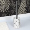 Evideco French Home Goods Marble Effect Bathroom Accessory Set 4-Pieces - 3 of 4